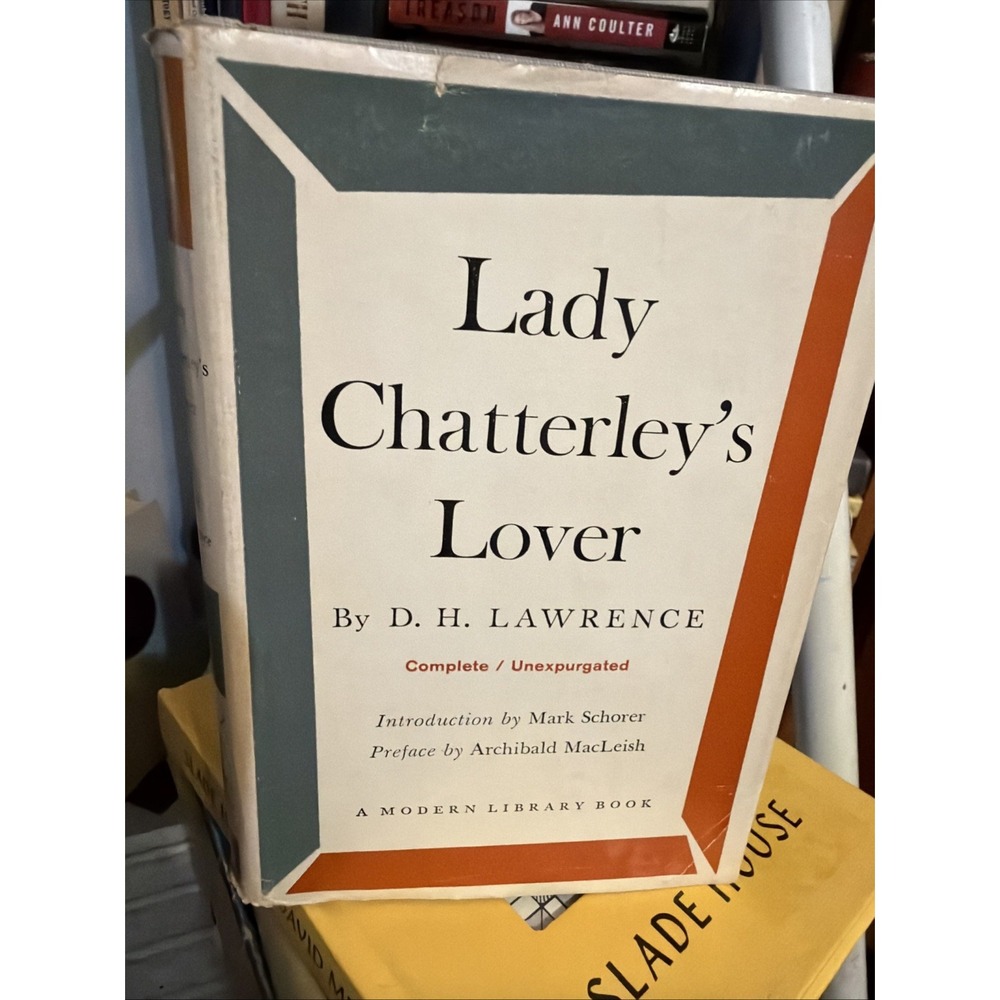Lady Chatterley's Lover by D. H. Lawrence (1959 Hardcover) Modern Library